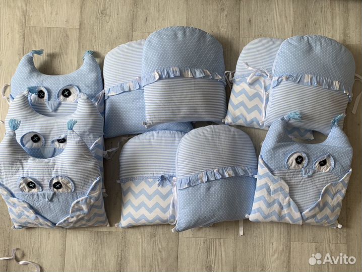 Бортики в кроватку