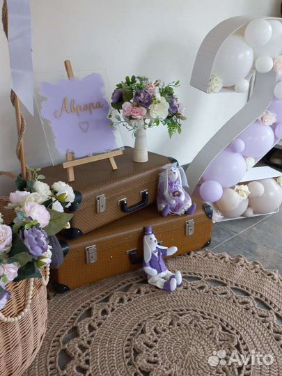 Воздушный шар с корзиной