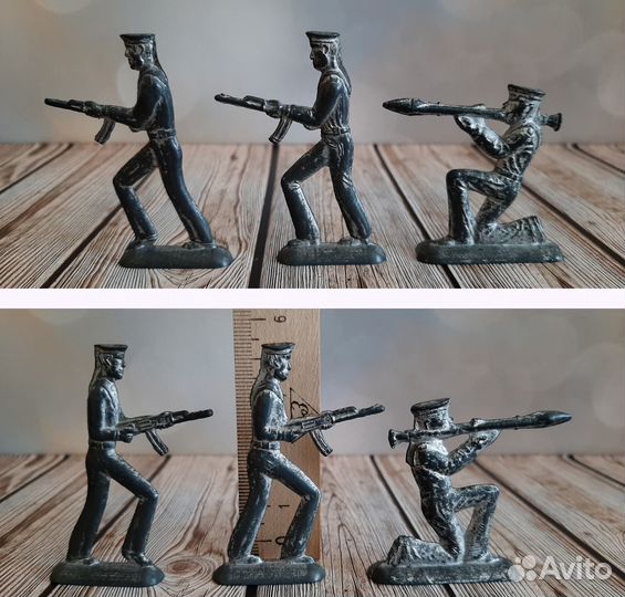 Моряки на учениях. Баз. Солдатики СССР