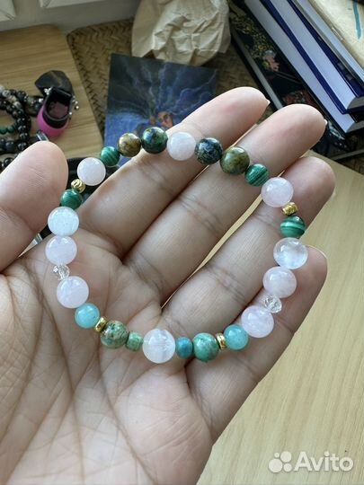 Индивидуальный браслет из натуральных камней