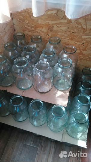 Банки стеклянные 2л