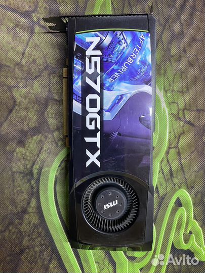 Видеокарта MSI GeForce GTX 570