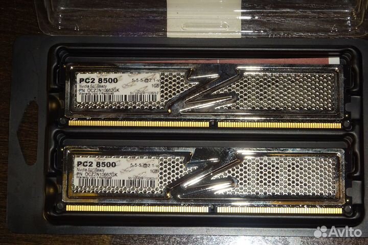 DDR2-1066 OCZ OCZ2N10662GK 2x1Gb Kit