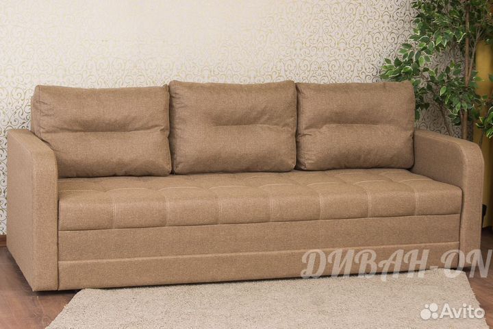 Диван прямой сп.место 150х200 Атланта еврокнижка