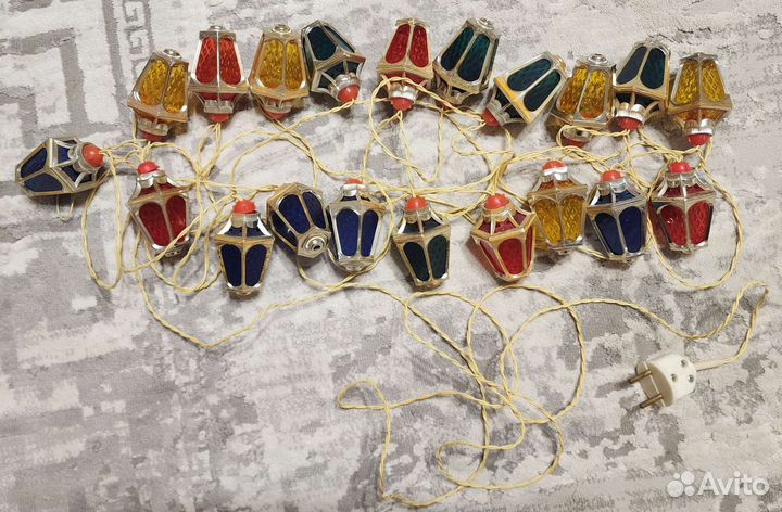 Гирлянда фонарики СССР