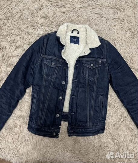 Куртка джинсовая шерпа Pepe Jeans