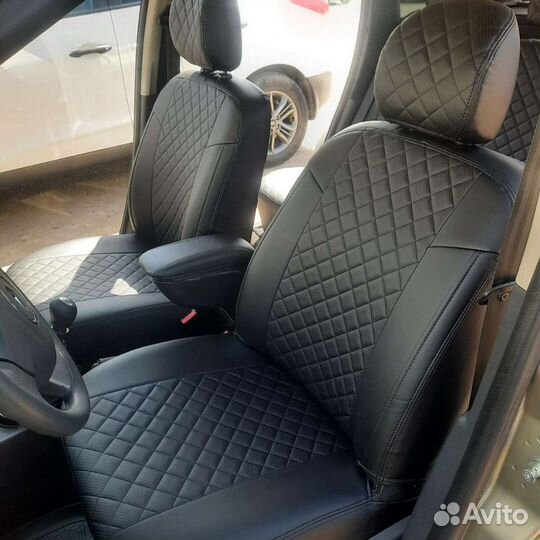 Чехлы из экокожи ромб