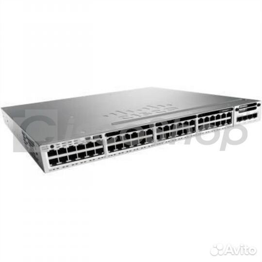 Коммутатор Cisco WS-C3850-48T-E