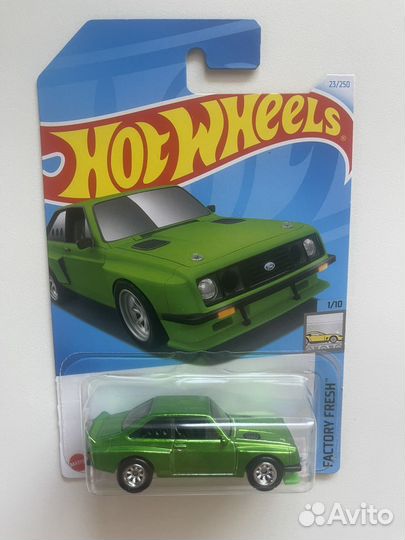 Hot wheels ford escort rs2000 sth