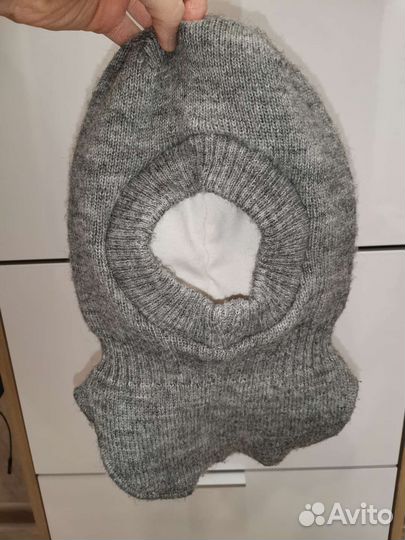 Шапка шлем 50 52 см+шапка демисезонная трикотажная