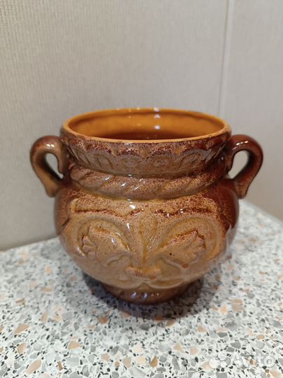 Керамика СССР (горшочки,салатник, ваза, кружка)