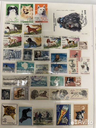 Марки Животные