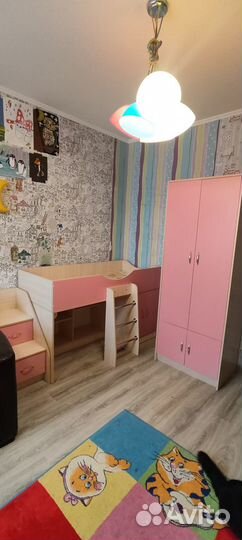 Детская кроватт-чердак с игровой зоной