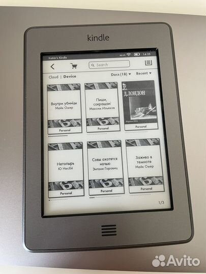 Amazon Kindle Touch