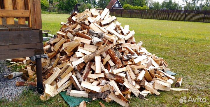 Дрова колотые привезем