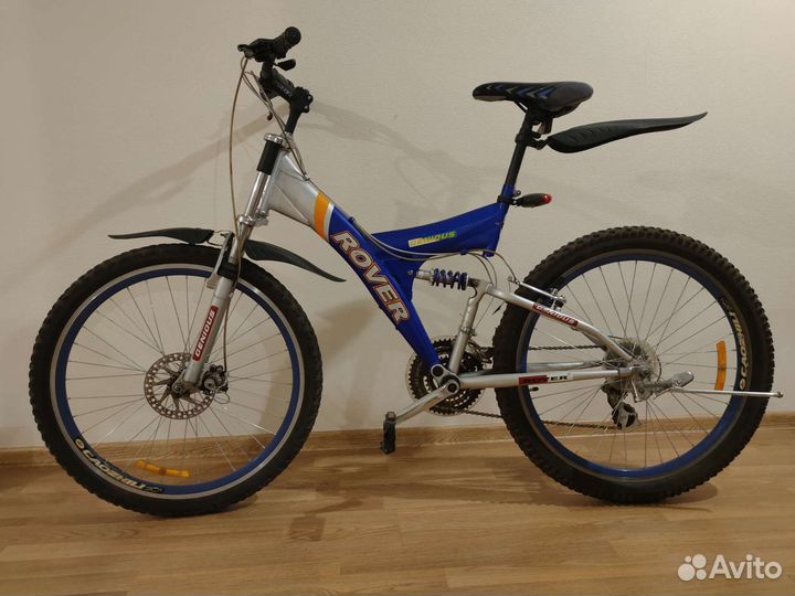 Велосипед Rover genious горный двухподвес