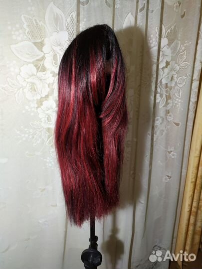 Красивый женский парик с мелированием и 2 сеточки