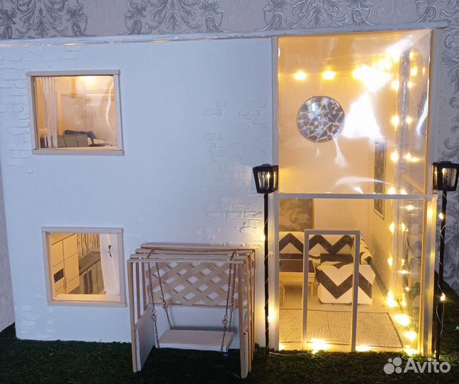 Макет 2-х этажного дома