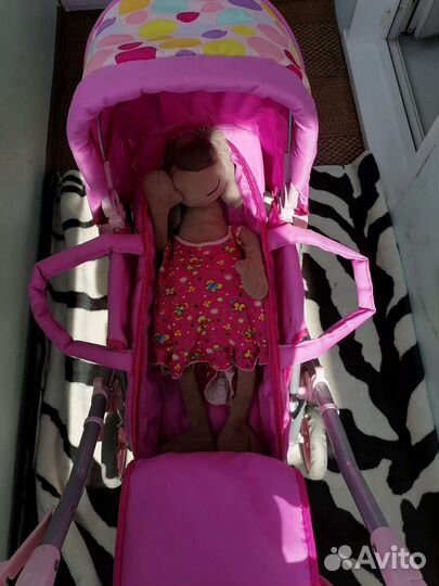Коляска кукольная Rich Toys, в достойном состоянии