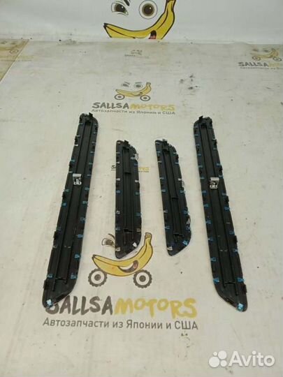 Комплект накладок на порог Porsche Cayenne 958