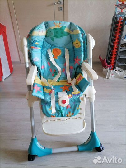 Стульчик для кормления chicco polly