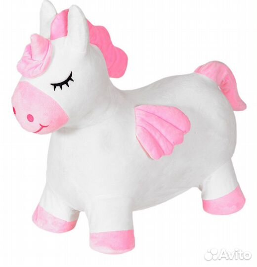 Веселый прыгун пони единорог