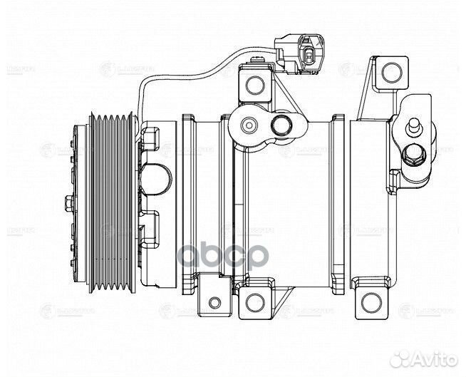 Компрессор кондиц. для а/м Mazda CX-7 (06) 2.3