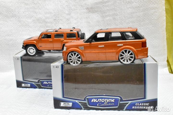 Модельки авто 1:43