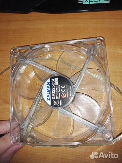 Вентилятор для корпуса 120 мм