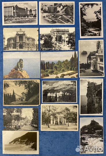 Виды городов и другие открытки от начала 19 века