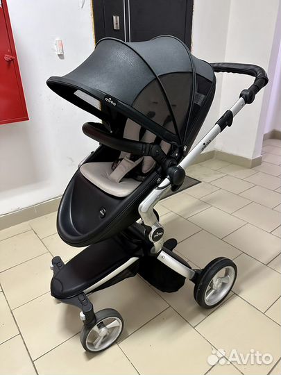 Коляска mima xari 2 в 1 + летний козырек