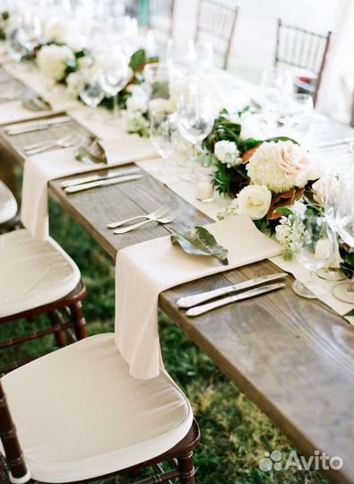 Свадебная банкетная скатерть