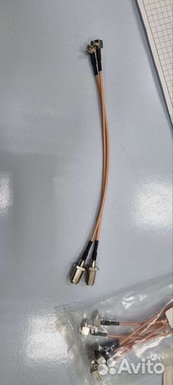 Переходник F гн. TS9-шт. Пигтейл 2 шт