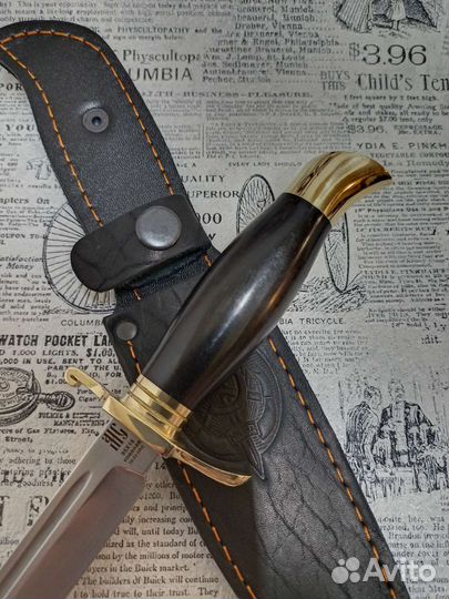 Нож финка нквд / сталь 95Х18 / граб