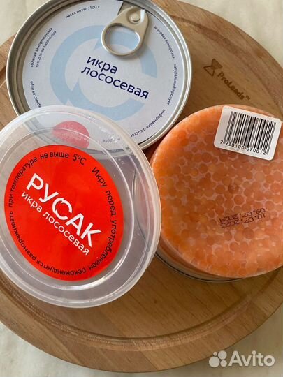 Икра лососевая - кета