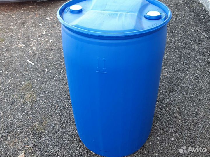 Пищевая пластиковая бочка 227 литров