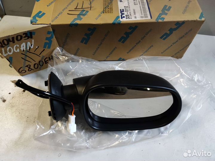 Зеркало левое Renault Logan 2005