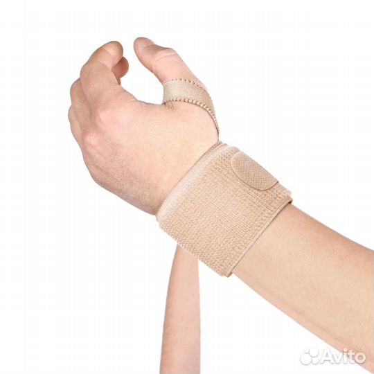 Бандаж-лента на лучезапястный сустав эластичный Tt