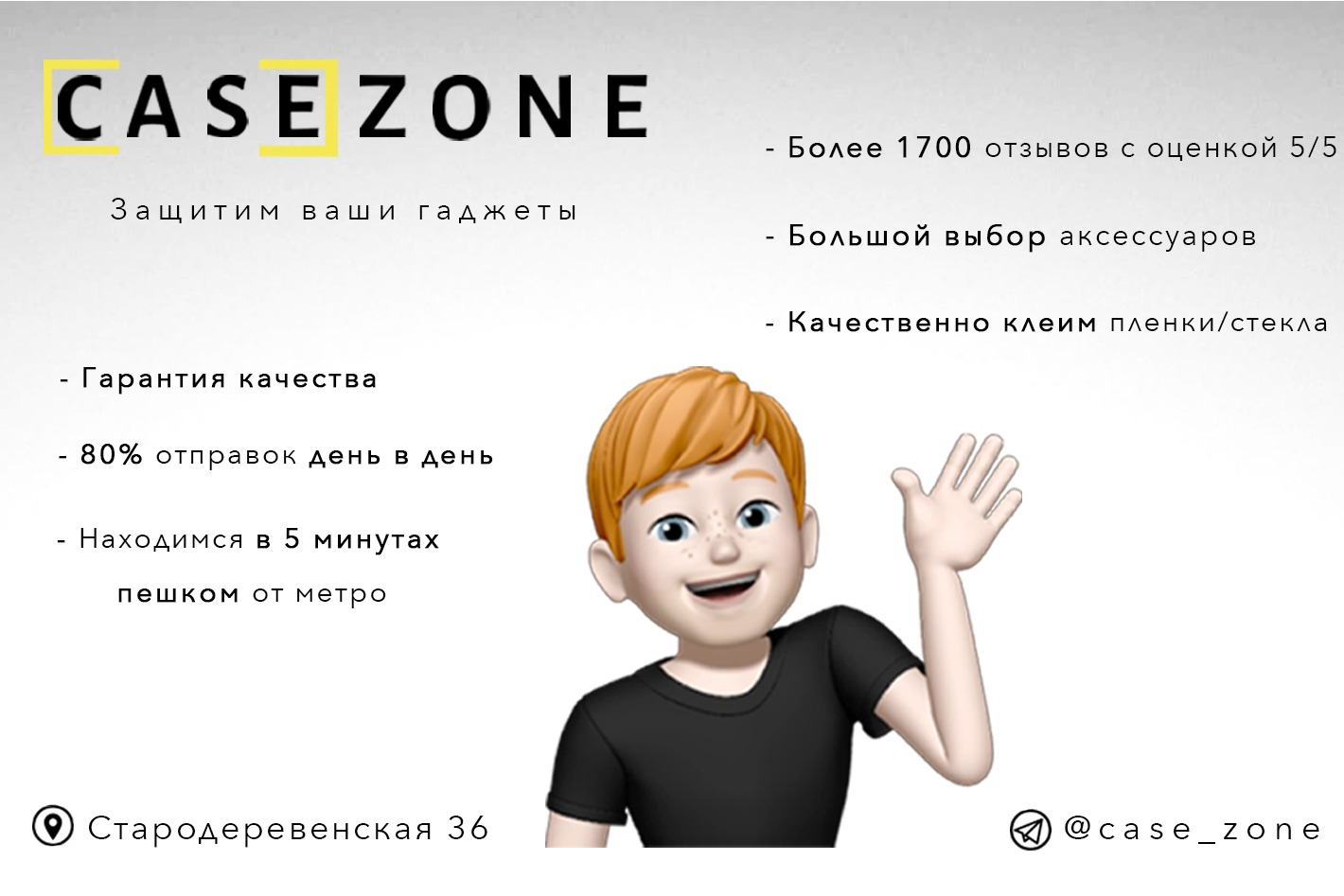 CaseZone. Профиль пользователя на Авито