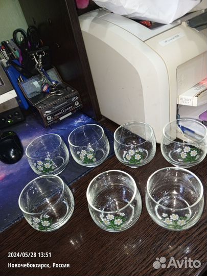 Стопки стекло СССР