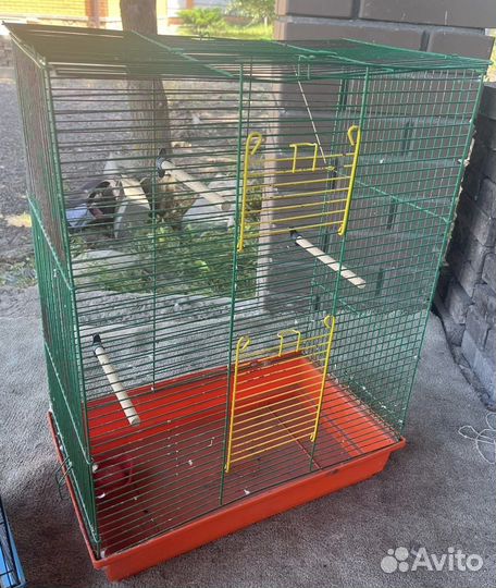 Клетки разные для грызунов и птиц