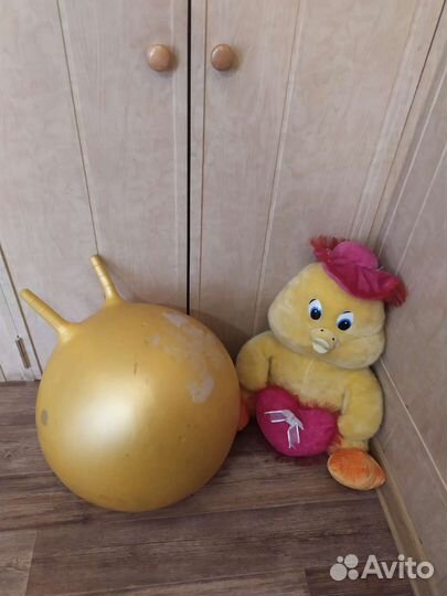 Гимнастический мяч продан. большая мягкая игрушка