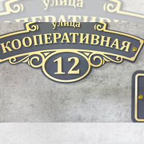 Указатель. Табличка «Адрес». Быстро