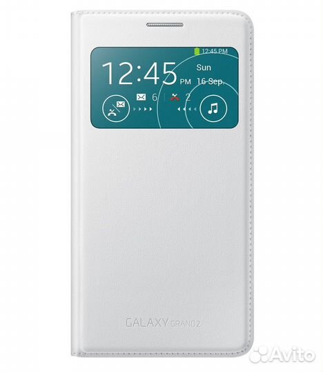 Оригинальный Чехол S-View Cover на Samsung Grand 2