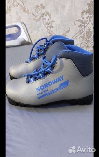 Лыжные ботинки детские 34