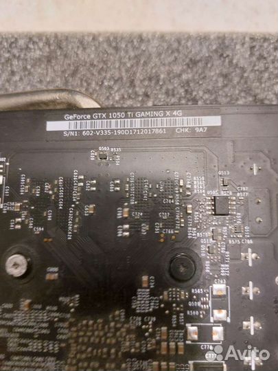 Видеокарта gtx 1050 ti msi