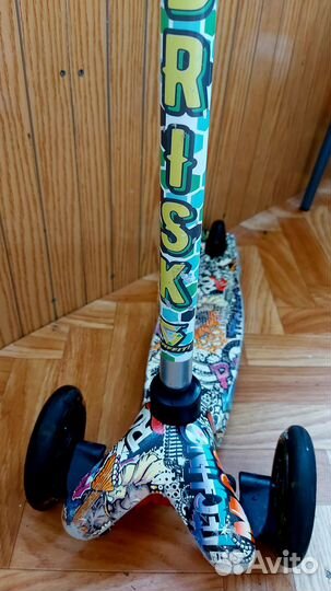 Самокат детский трехколесный бу