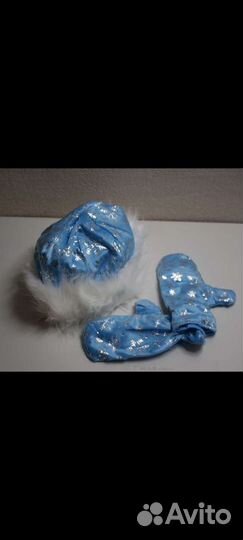 Детский костюм снегурочки, снежинки