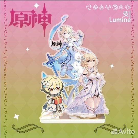 Акриловые стенды / фигурки геншин