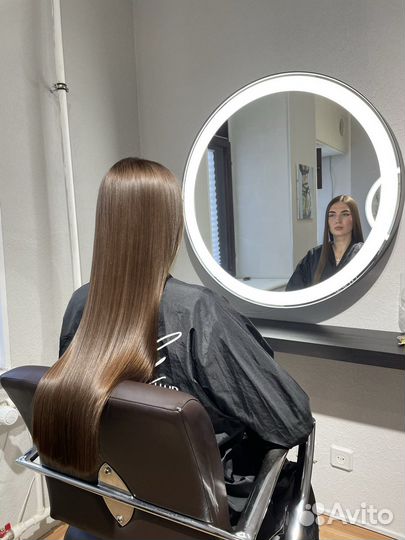 Кератин/нанопластика/окрашивания